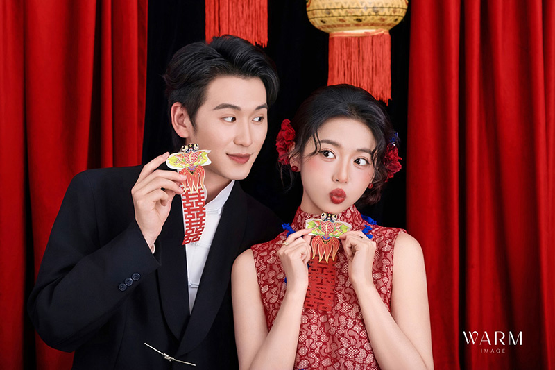 中山结婚照
